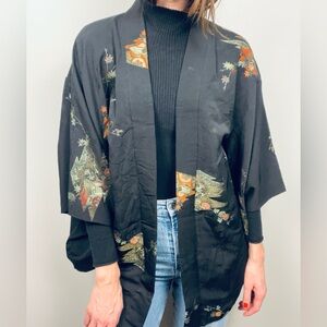 Japanese Haori Jacket · Embroidered